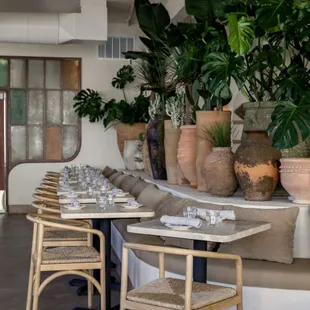 Spaciously vibrant yet moody.