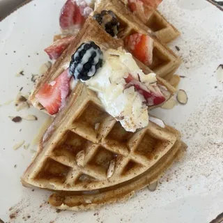 Tres Leches Cassava Waffle