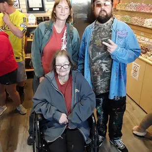 My Wife and wendi meeting Chumlee