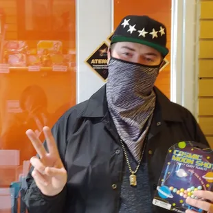 This is the young man I chatted with, very nice.