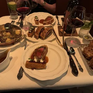 Beef Wellington, Beef Stroganoff, Regal Potatoes, Tallow Popovers