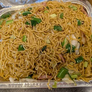 Small pan fried saimin