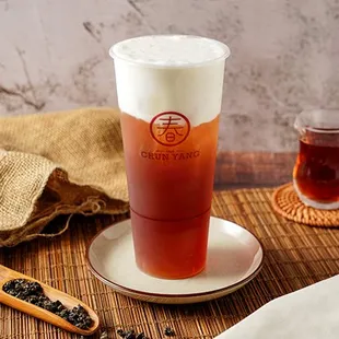 Black Tea Cheese Macchiato