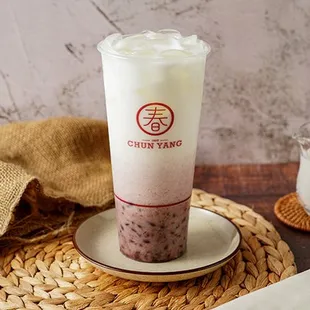 Red Bean Oolong Tea Latte