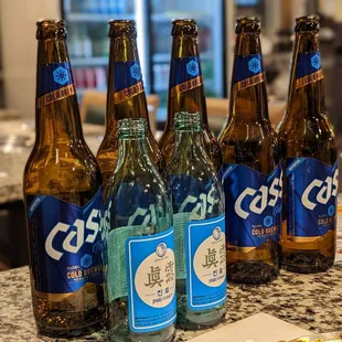 drink, oysters and mussels