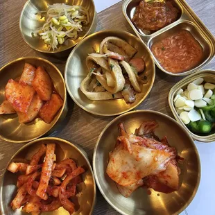 banchans (side dishes)