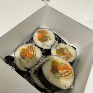 Vegan Kimbap