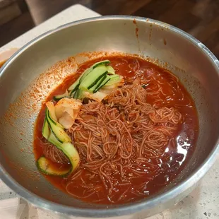 spicy buckwheat noodles