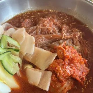 N3. Spicy Buckwheat Noodles with Skate Fish Dinner