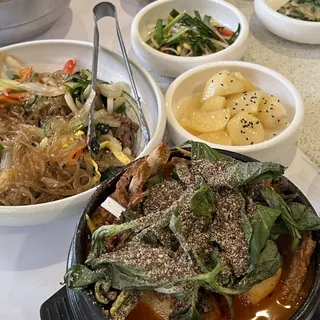 A2. Stir Fried Glass Noodles and Vegetables