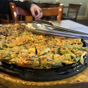 Kimchi pancake