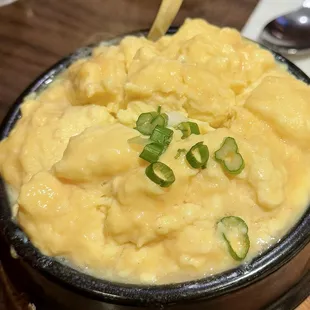 Gyeran Jjim  (Steamed eggs)