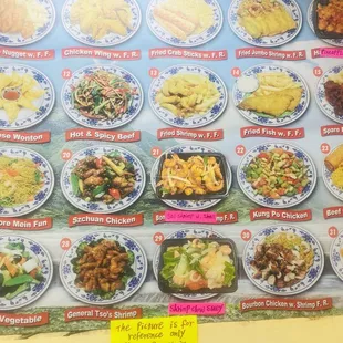 ramen and noodles, menu