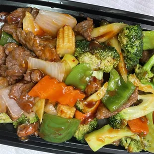 Hunan beef