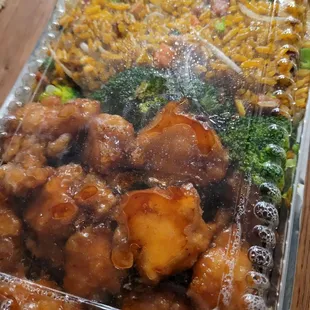 General tsaos combo meal