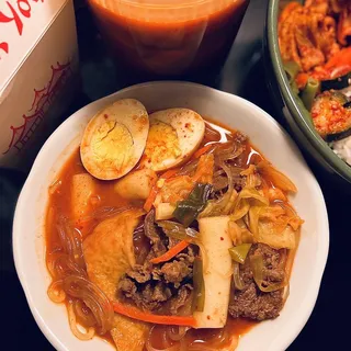 Bulgogi Noodle Tteokbokki Jeongol