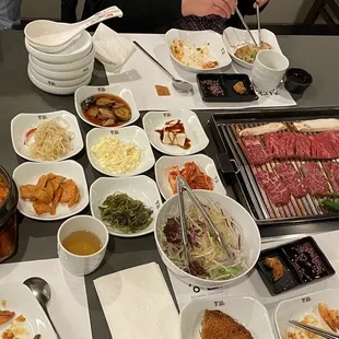 Snippet from our food choices...