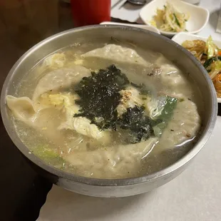 Rice Cake Soup with Dumpling Special minus the rice cake