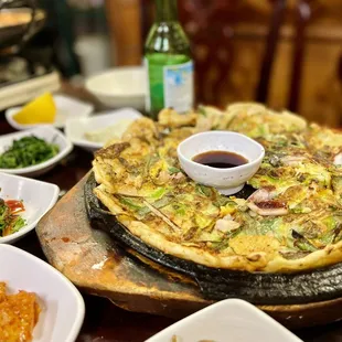 Seafood Pancake