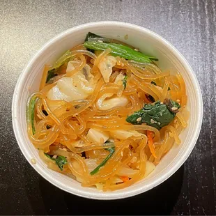 a bowl of noodles