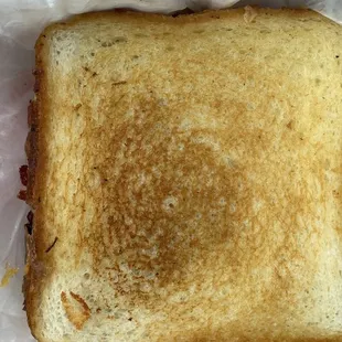 Brisket grilled cheese