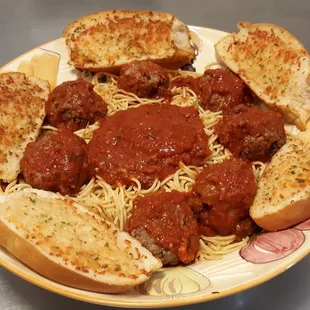 Spaghetti and Meatballs