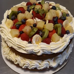 Fruit Basket Cake