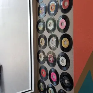 Vinyls as decor!!