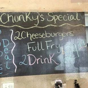 Double deal was fulllll filling!