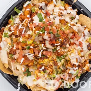 nachos, food