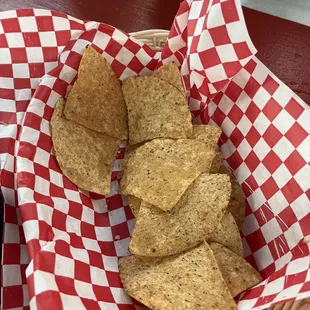 Chips, also love the guava marg