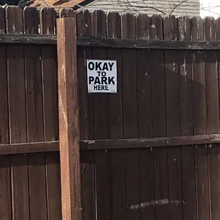 outside