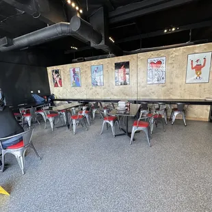 Lobby and space to order