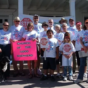 Walking to fight hunger in Albuquerque.