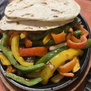 1/2 lb. Fajitas