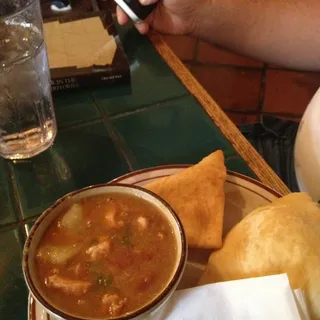 Green Chile Chicken Soup
