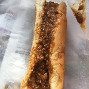 My most recent Church Street Drive-In Chili Dog!