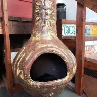 over 150 different Chimineas (outdoor fireplaces) available at Church Street Market.