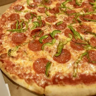 Pepperoni Green Pepper