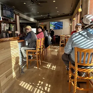 Inside bar area