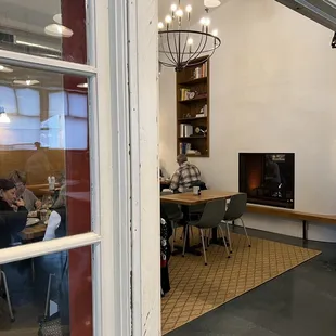 Private room - capacity might be 22? I asked 2 employees ...that was the best answer.