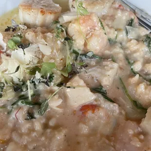 Scallop and Shrimp Risotto