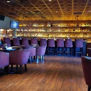 Bar and tables