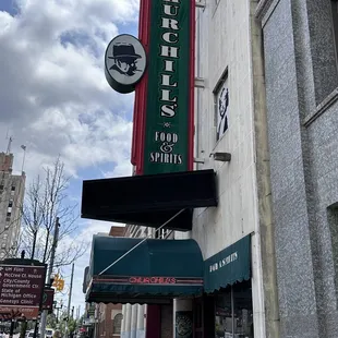Outside signage