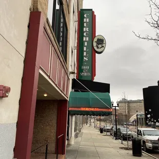 Around the corner from Hilton Garden In