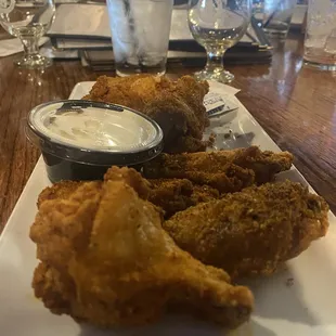 Dry rub wings