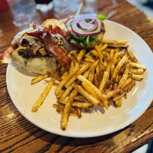 Bacon and Garlic Burger