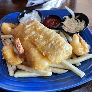 Fish, Shrimp and Chips