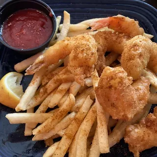 Old Bay Shrimp and Chips