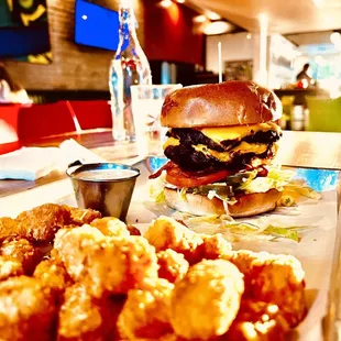 Dwayne Rock Johnson Burger - juicy, well flavored and would definitely get again ($17)